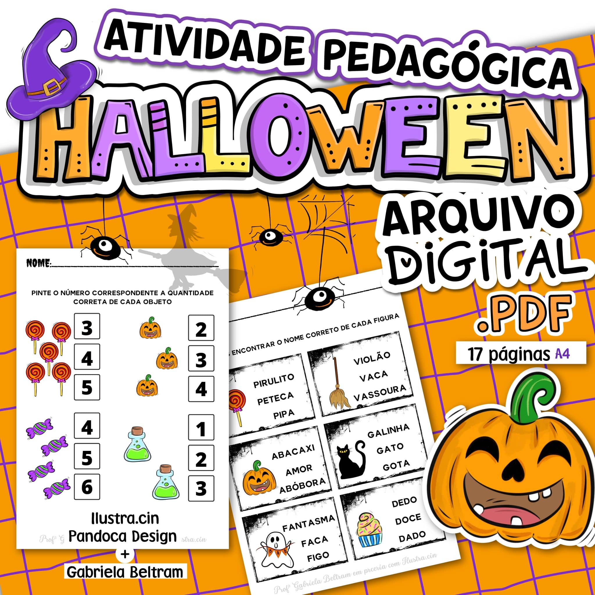 Atividades sobre o Halloween - Educação Infantil