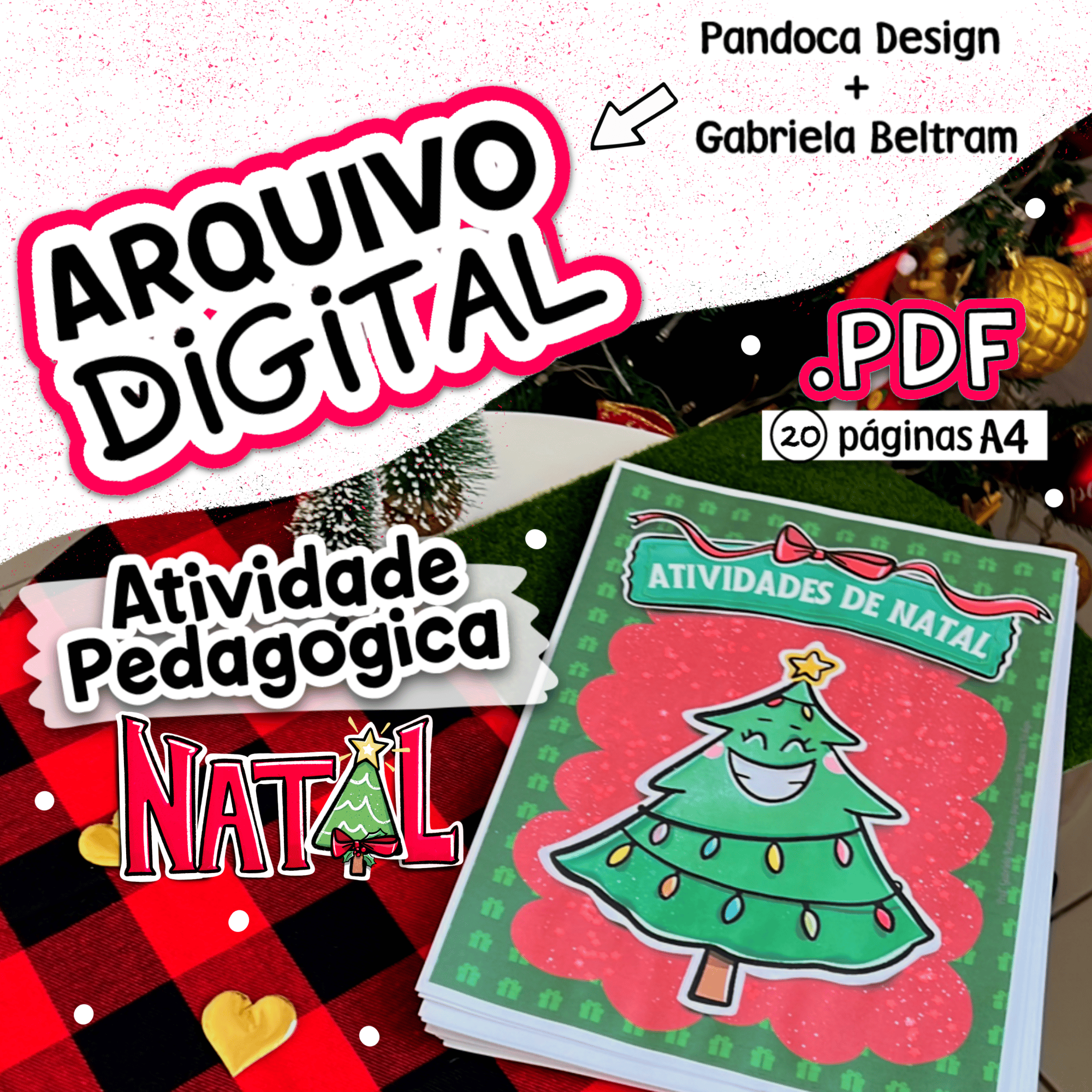 Atividades de Natal para Colorir: Imprimir PDF