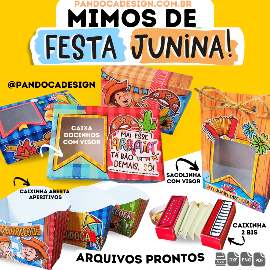 MIMOS FESTAS JUNINAS II - Loja de atividades pedagógica - Sany Pedagoga