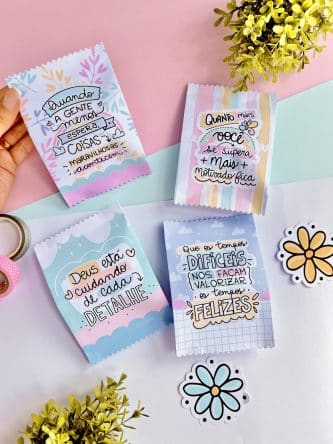 Kit Digital FRASES Motivacionais Cores Pastéis - Imagem 18