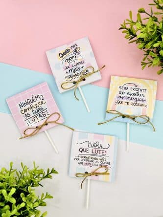 Kit Digital FRASES Motivacionais Cores Pastéis - Imagem 15