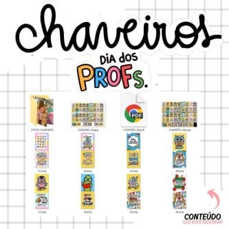 CHAVEIROS Professores (artes digitais) - Imagem 2