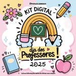 Arquivos digitais para brindes de dia dos professores