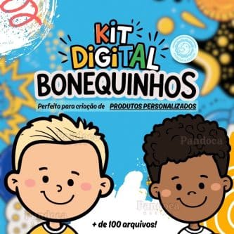 Kit Digital BONEQUINHOS (MENINOS) - Imagem 1