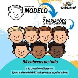 Kit Digital BONEQUINHOS (MENINOS) - Imagem 2