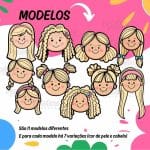 Kit Digital BONEQUINHAS (MENINAS) - Imagem 3