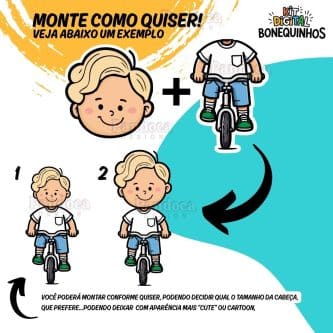Kit Digital BONEQUINHOS (MENINOS) - Imagem 6