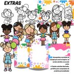 Kit Digital BONEQUINHAS (MENINAS) - Imagem 9