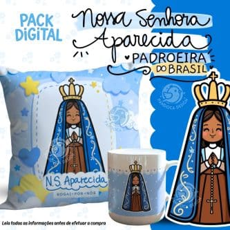 Mini Pack Digital Nossa Senhora Aparecida 2025 - Imagem 1