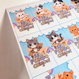 TAGS GATINHOS para embalagens unboxing (arquivo gratuito) - Imagem 4
