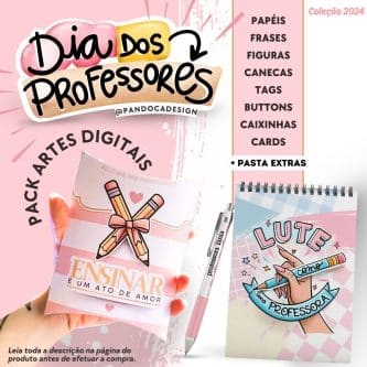 Pack Artes Digitais - Dia Dos Professores 2024 - Imagem 1
