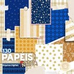 Papéis Digitais Estampados Natal 2025 - Imagem 7